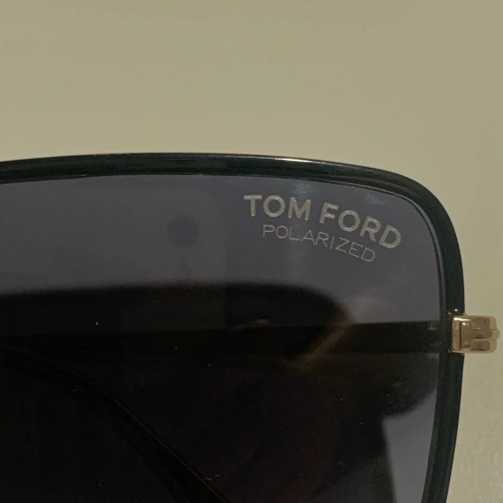 Tom Ford Black Square Gradient Sunglasses